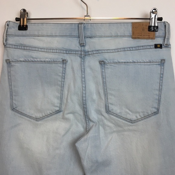 LUCKY BRAND Ava Skinny Distressed Light Wash Jeans   27 - Picture 6 of 8